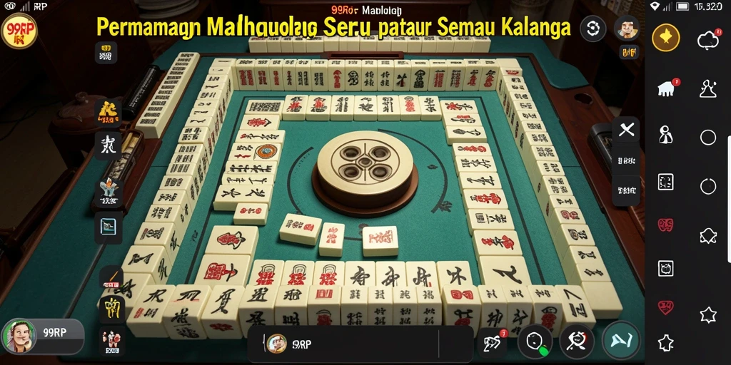 Screenshot gameplay menunjukkan keseruan mencocokkan ubin Mahjong.