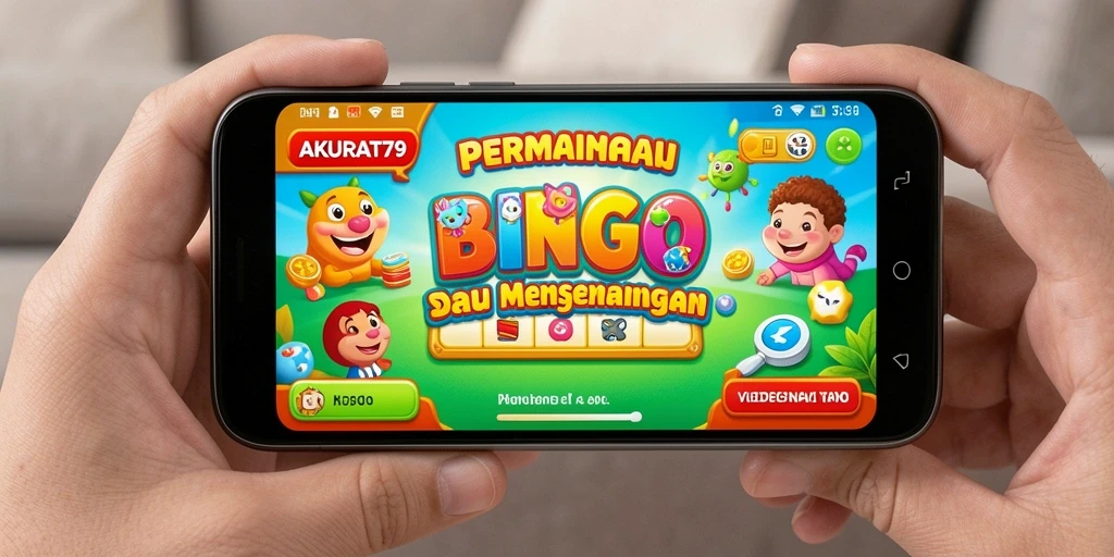 Tampilan gameplay AKURAT79 dengan pemain yang bersaing dalam Bingo.