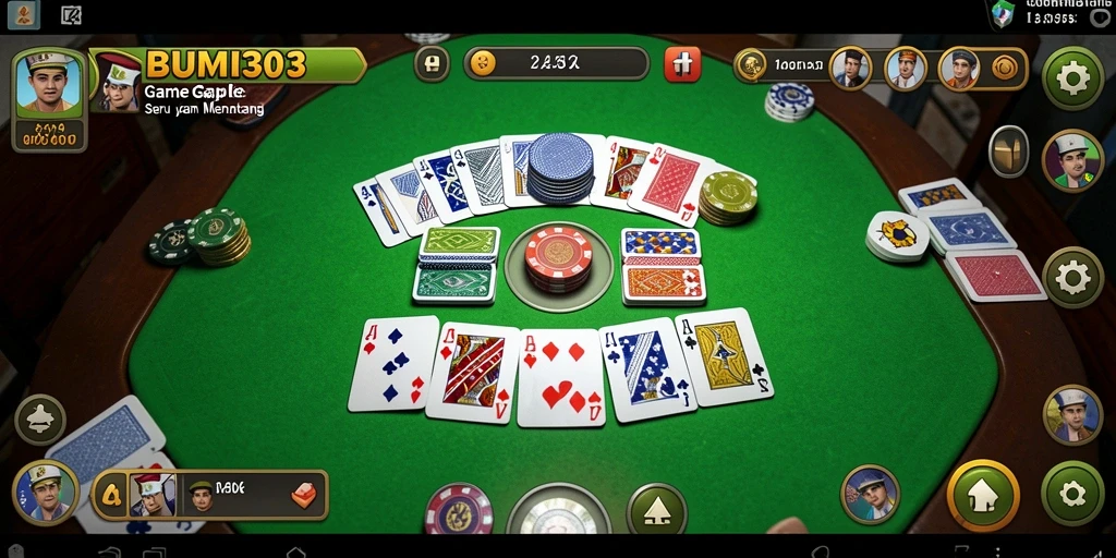 Tampilan gameplay seru dan interaktif di BUMI303.