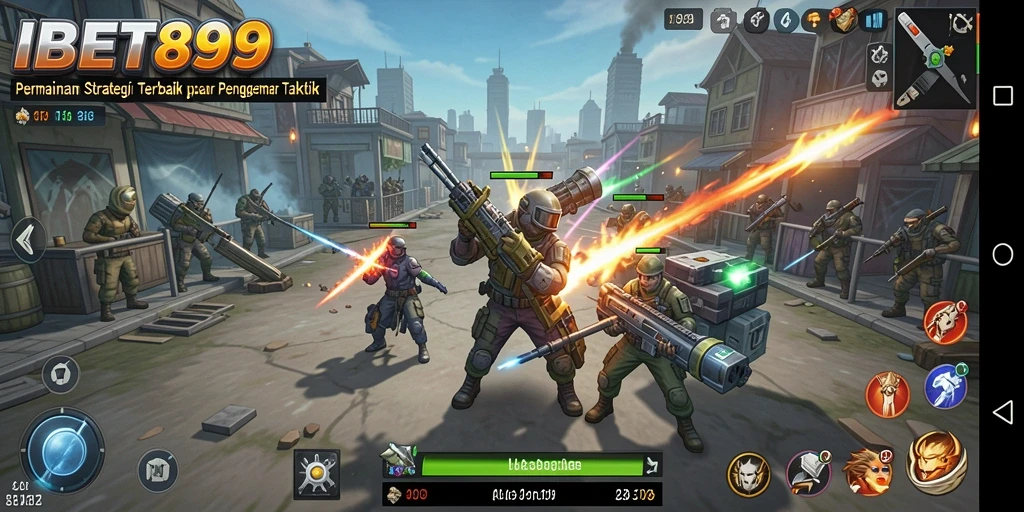 Tangkapan layar menunjukkan strategi cerdas dalam gameplay IBET899.