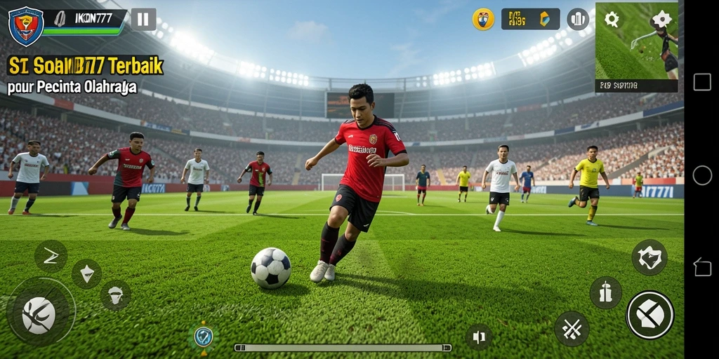 Tampilan gameplay canggih dalam IKON777 yang mengesankan.