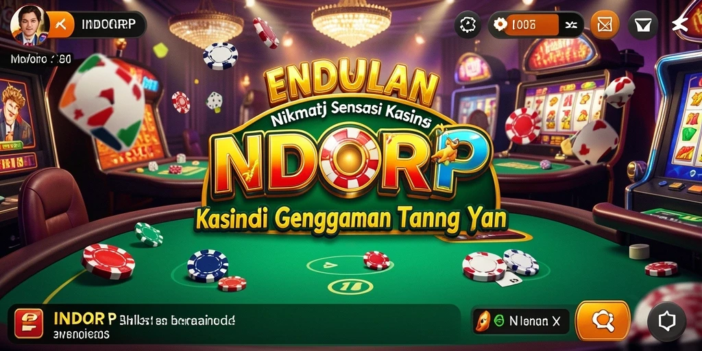 Tampilan gameplay seru dari INDORP yang menangkap esensi Kasino.