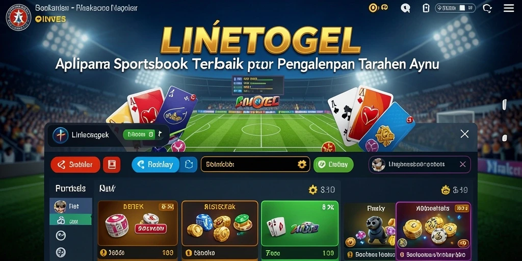 Screenshot gameplay Sportsbook di LINETOGEL menunjukkan antarmuka taruhan yang menarik.