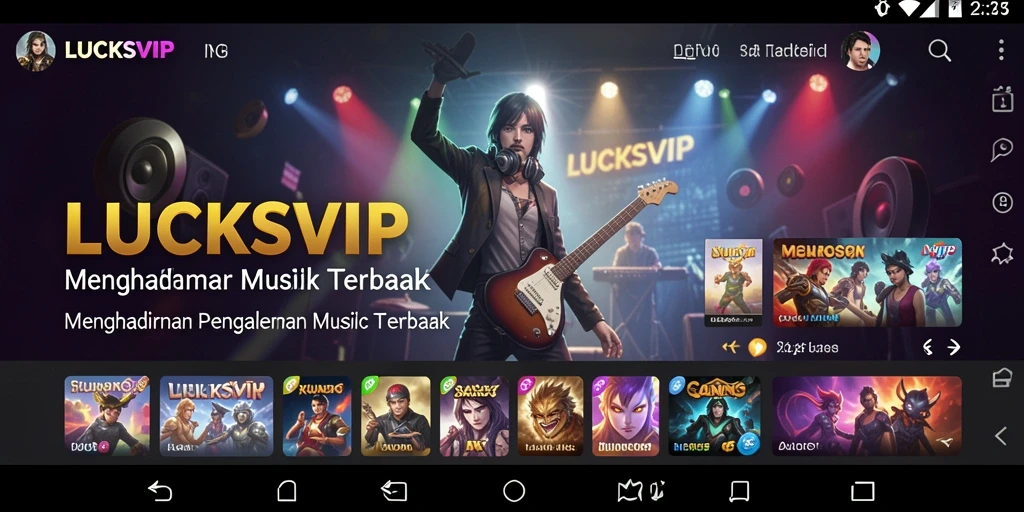 Tampilan gameplay <strong>LUCKSVIP</strong> yang menarik dan penuh warna.