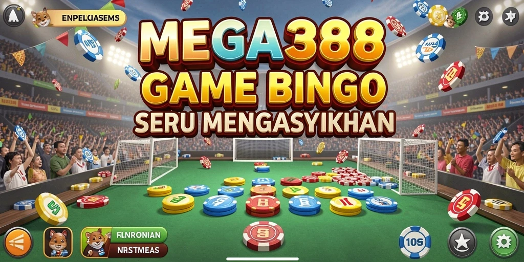 Tampilan menarik dari gameplay Bingo di MEGA388.