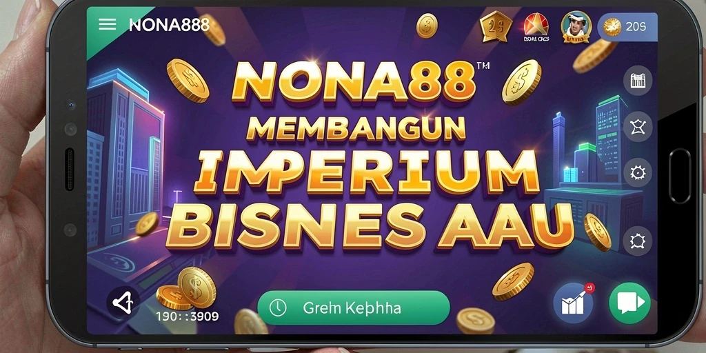 Tampilan gameplay NONA88 yang mendebarkan saat Anda membangun bisnis.